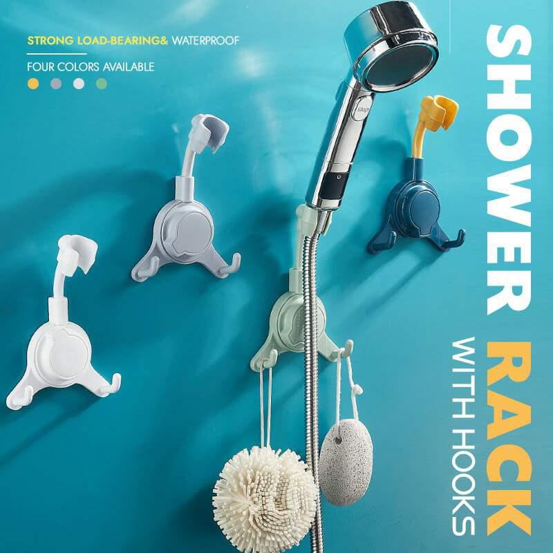 Kalsten | Shower shelf with hooks