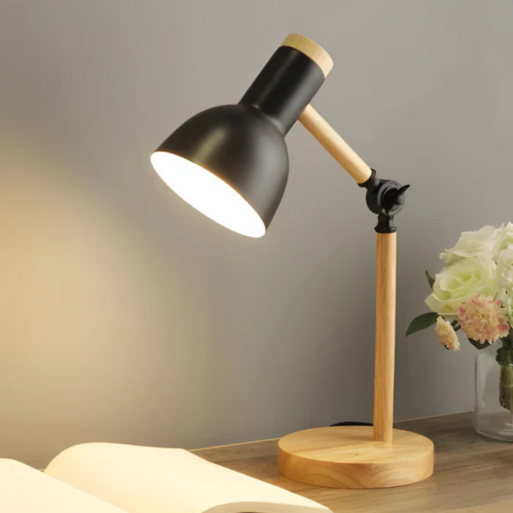 Adjustable Macaron LED Table Lamp Made of Wood | Kalsten