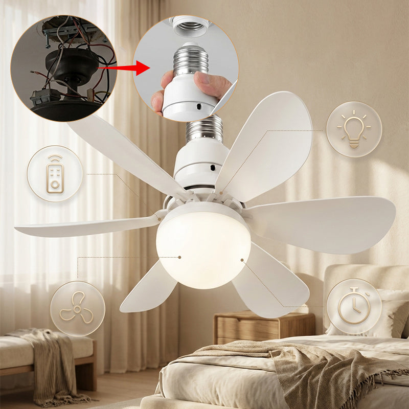 Modern Low Profile Ceiling Fan Light | Kalsten