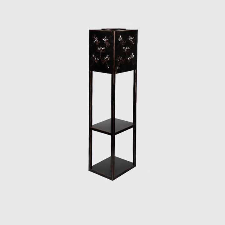 Solar Butterfly Light Shadow Square Shelf Planter Light Garden Decorative Outdoor Waterproof Patio Outdoor Light | Kalsten