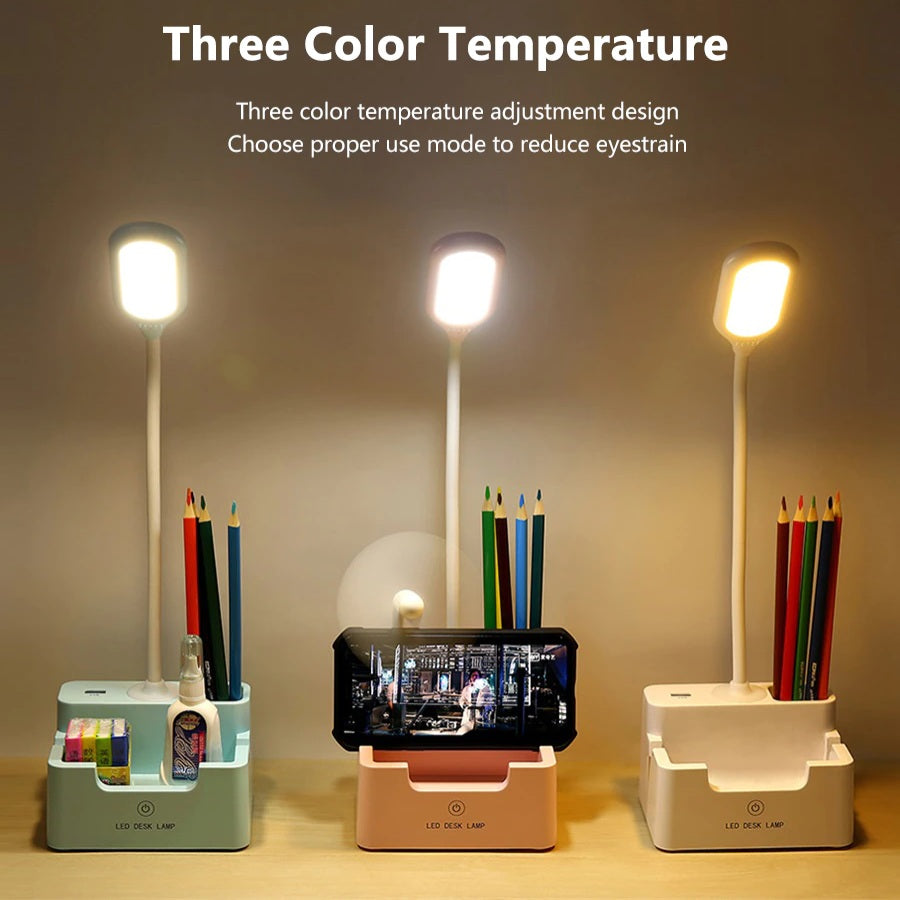 Desk lamp with phone holder | Kalsten