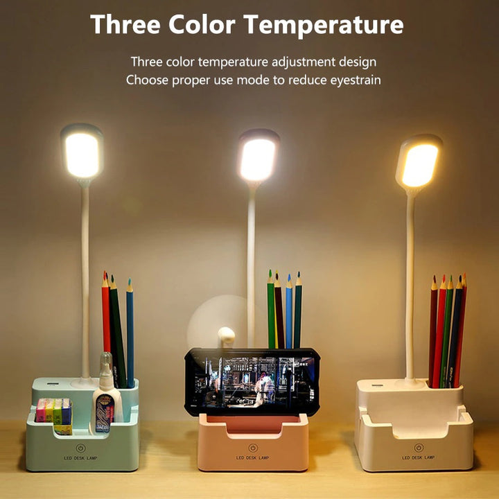 Desk lamp with phone holder | Kalsten