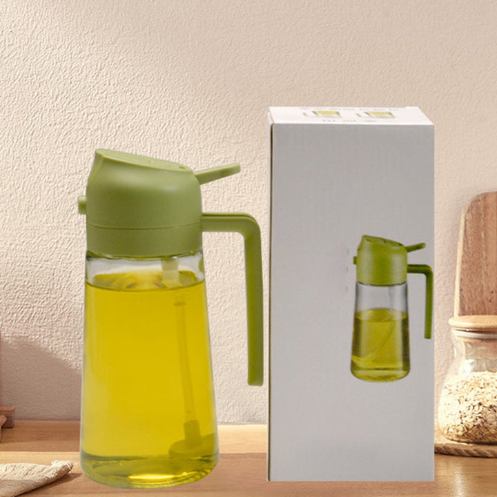 2-in-1 glass oil sprayer and dispenser | Kalsten