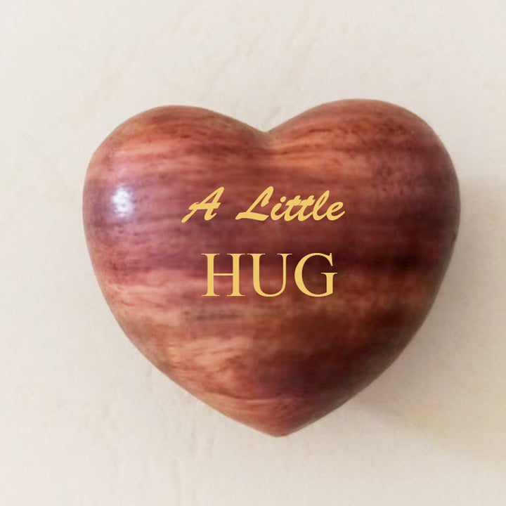 Kalsten | Small Pocket Hug Wooden Heart Token