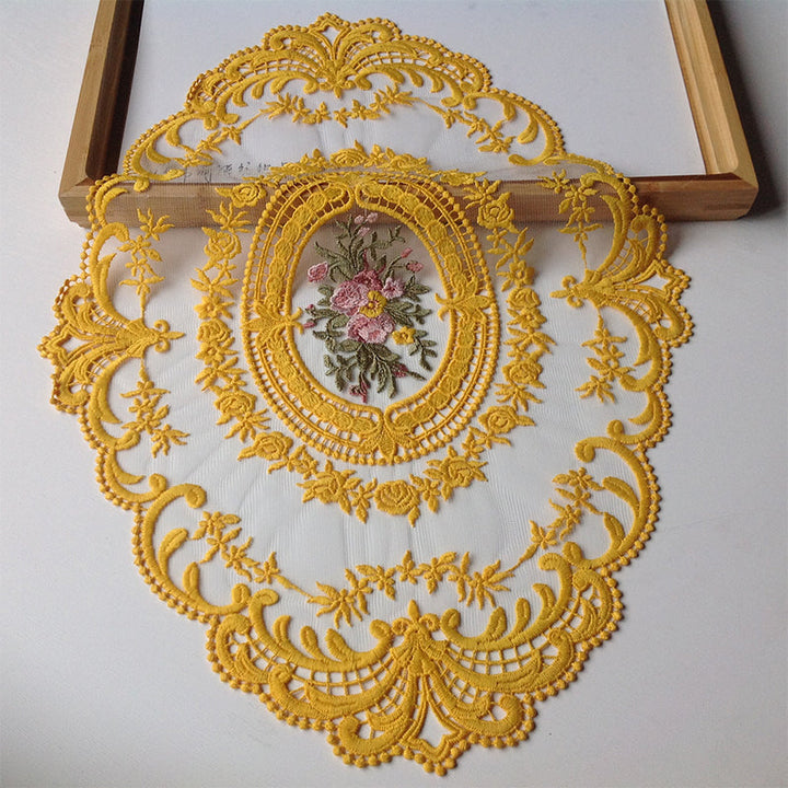 Handmade Crochet Lace Tablecloth Doilies | Kalsten