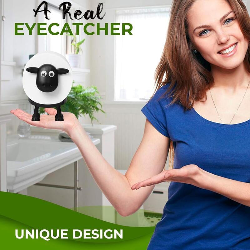 BowLift | Sheep Toilet Paper Roll Holder