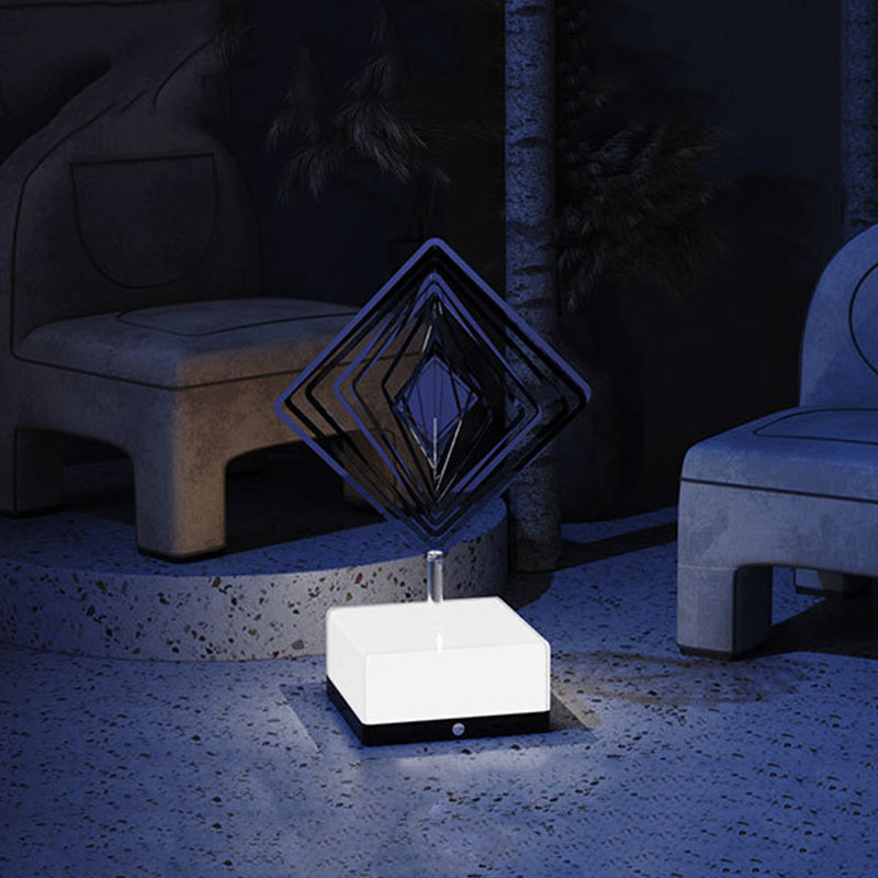 Rotating ambient light made of metal | Kalsten