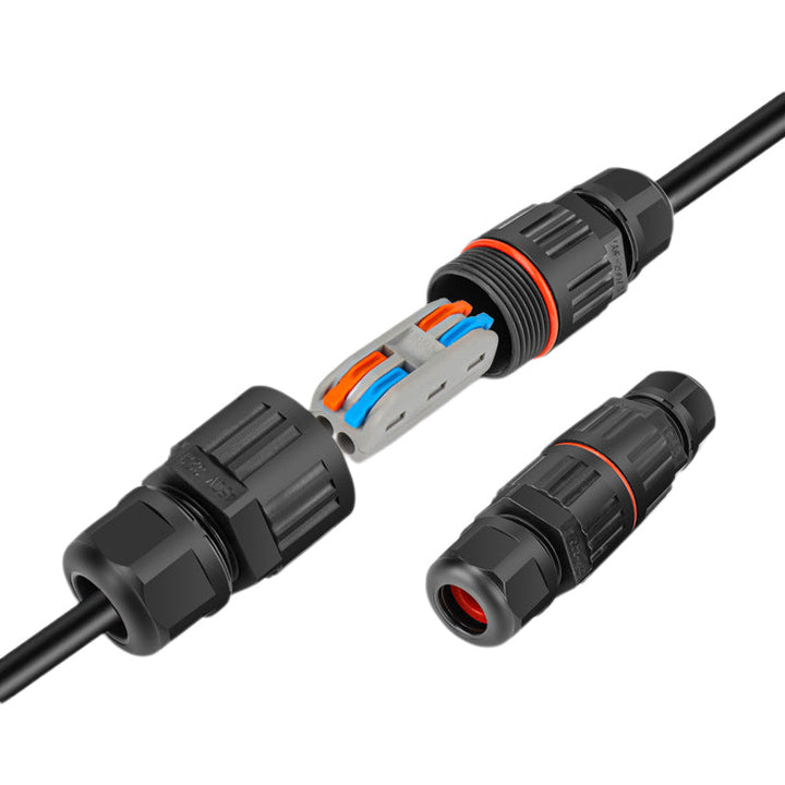 Weatherproof electric cable connector for outdoor use | Kalsten