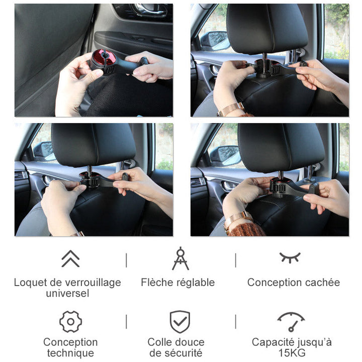 Car Hook for Headrest Support | Kalsten