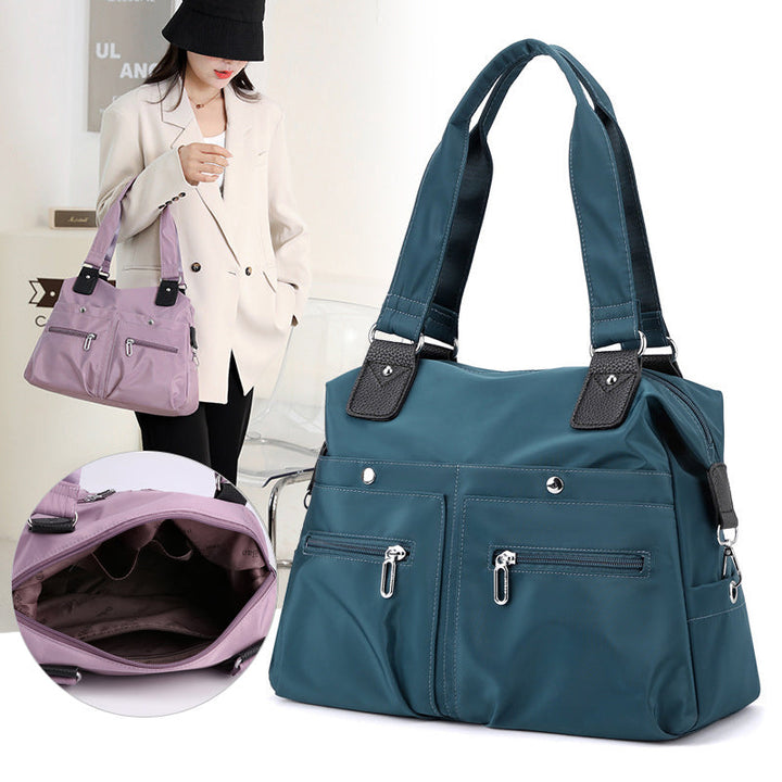 Waterproof Simple Nylon Handbag | Kalsten