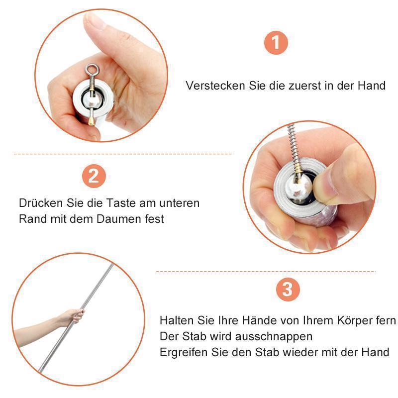 Kalsten | Portable Metal Rod for Self-Defense and Magic