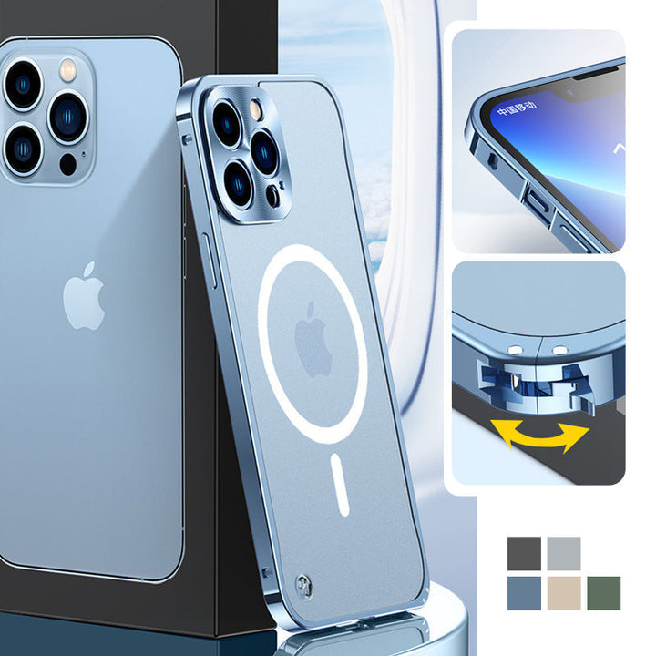 Kalsten | Metal Frame Magnetic Charging Case For iPhone