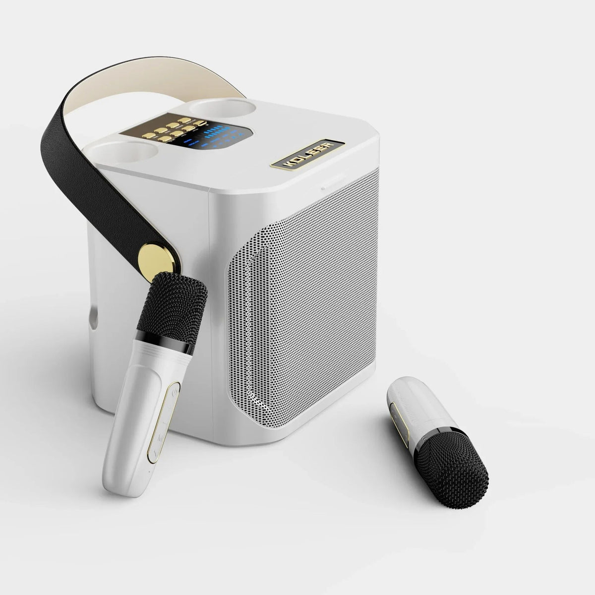 Skanto | Karaoke Bluetooth Speaker | 360° Surround Sound, Dual Microphones & Portable for Parties and Outdoor Gatherings
