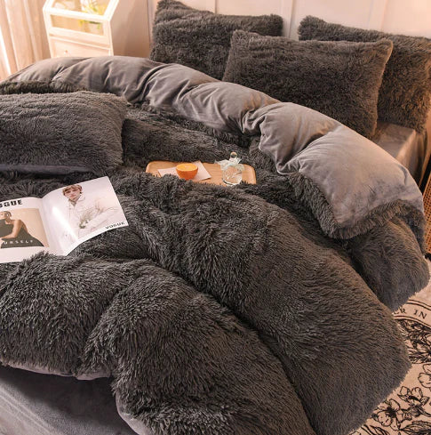 FluffCandy - Luxury Long-Haired Duvet Cover for Winter Warmth Kalsten