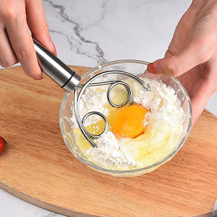 Magic dough whisk in stainless steel | Kalsten