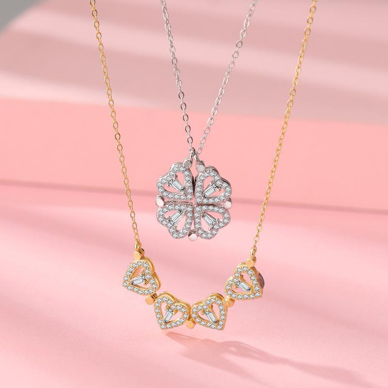 Hollow Four-Leaf Clover Necklace | Kalsten