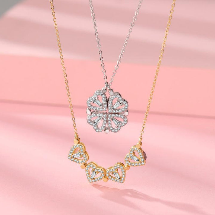 Hollow Four-Leaf Clover Necklace | Kalsten