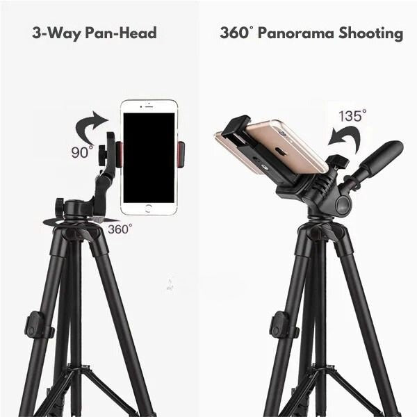 Kalsten | Extendable Phone Tripod with Bluetooth Remote - Versatile Selfie Stick & Stand