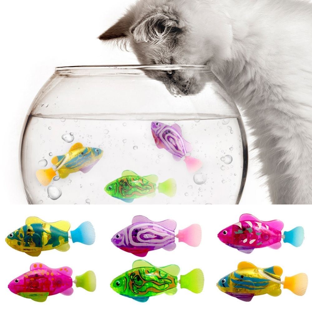 Kalsten | AquaPret Interactive Cat Toy – Moving Fish with Lighting