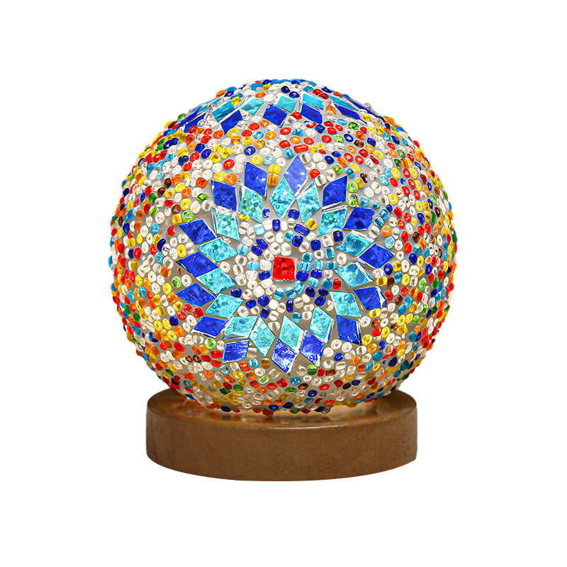 Stained Glass Table Lamp - Mosaic LED Lamp | Kalsten