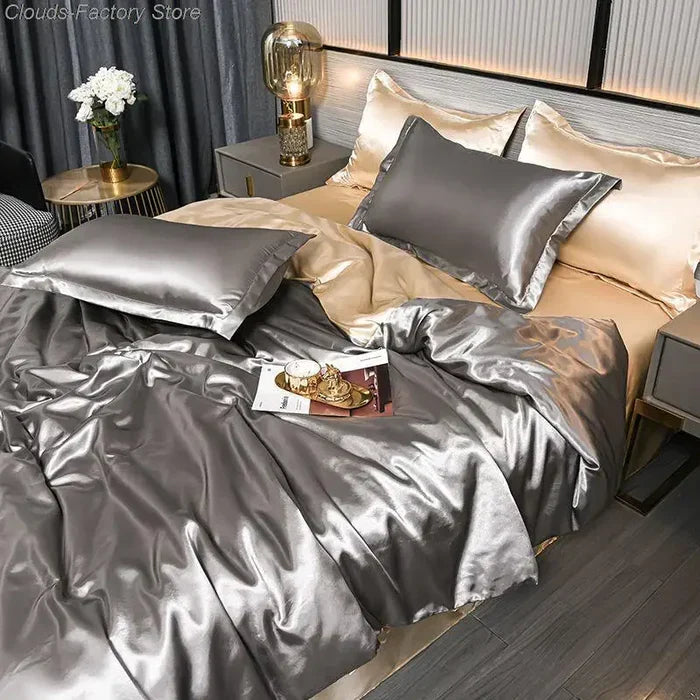 Satin Duvet Cover - Velora | Kalsten