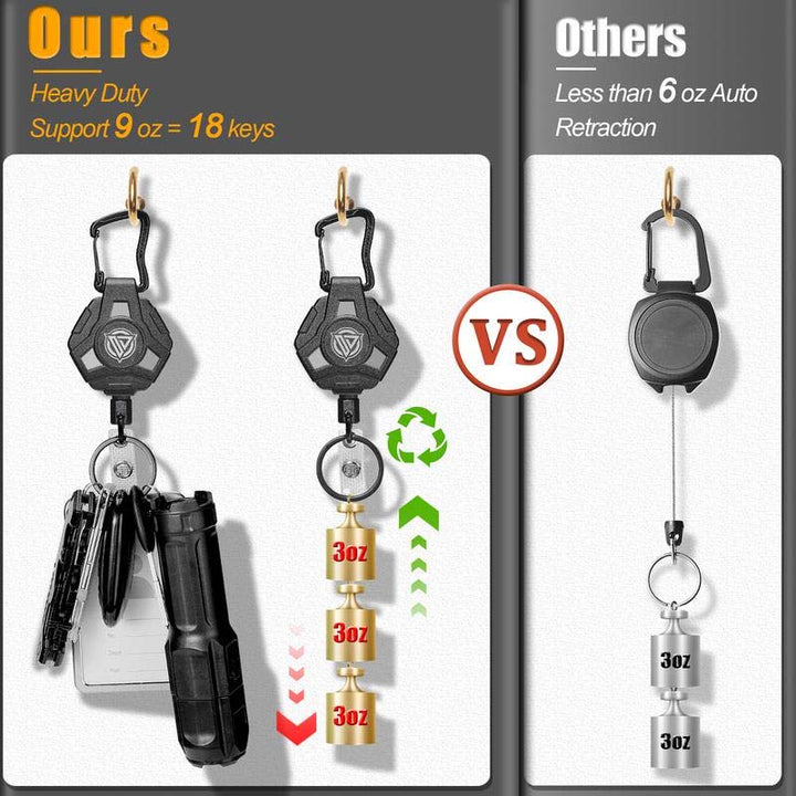 Kalsten | Heavy Retractable Keychain