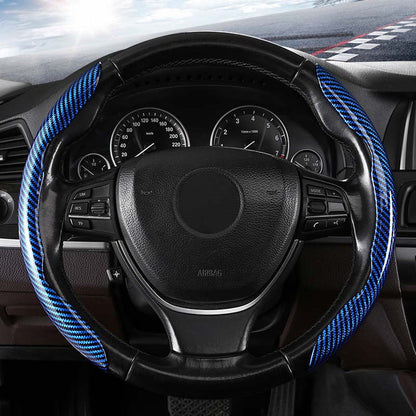 BowLift | Universal Laser Carbon Fiber Pattern Steering Wheel Cover