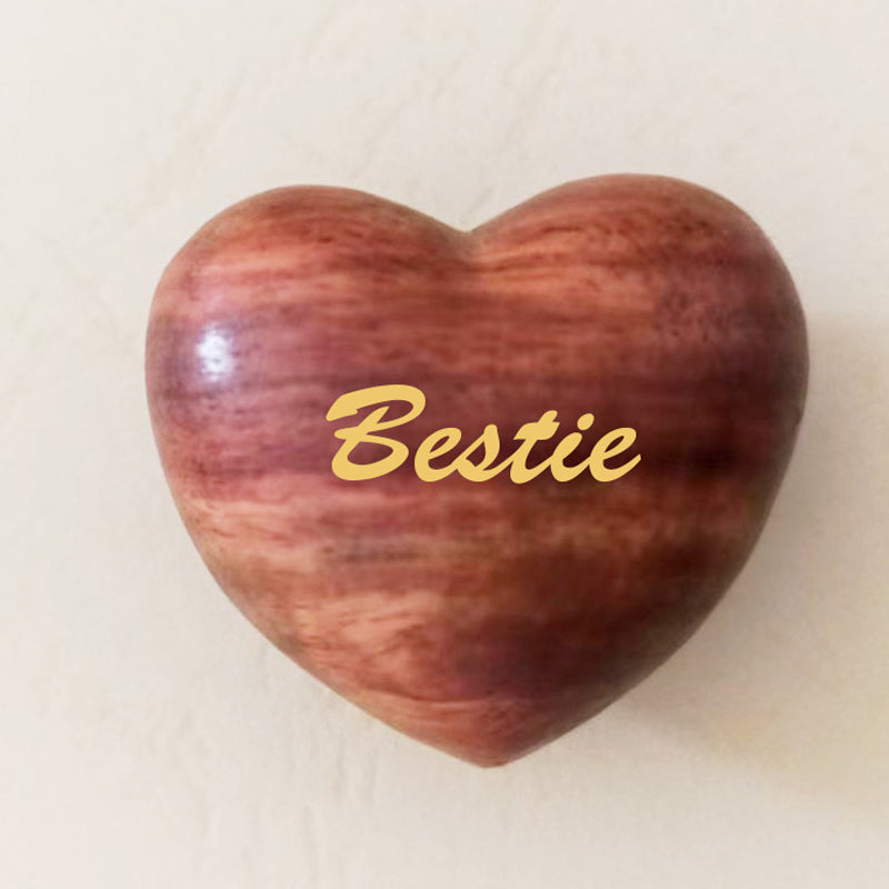 Kalsten | Small Pocket Hug Wooden Heart Token