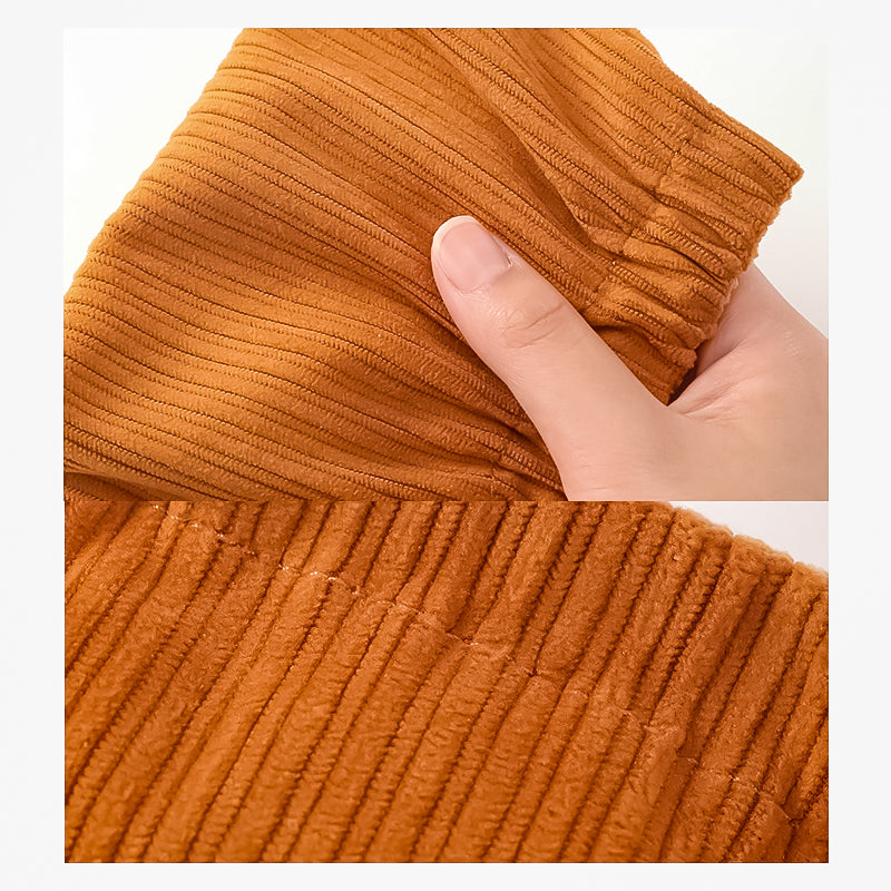 Corduroy elastic tie organizer | Kalsten