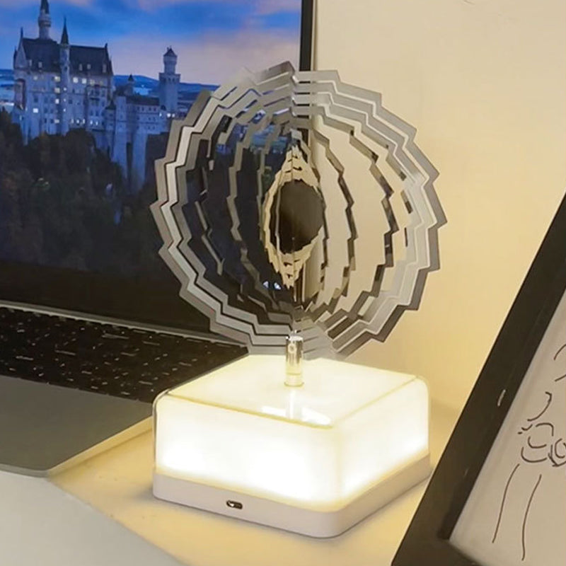 Rotating ambient light made of metal | Kalsten