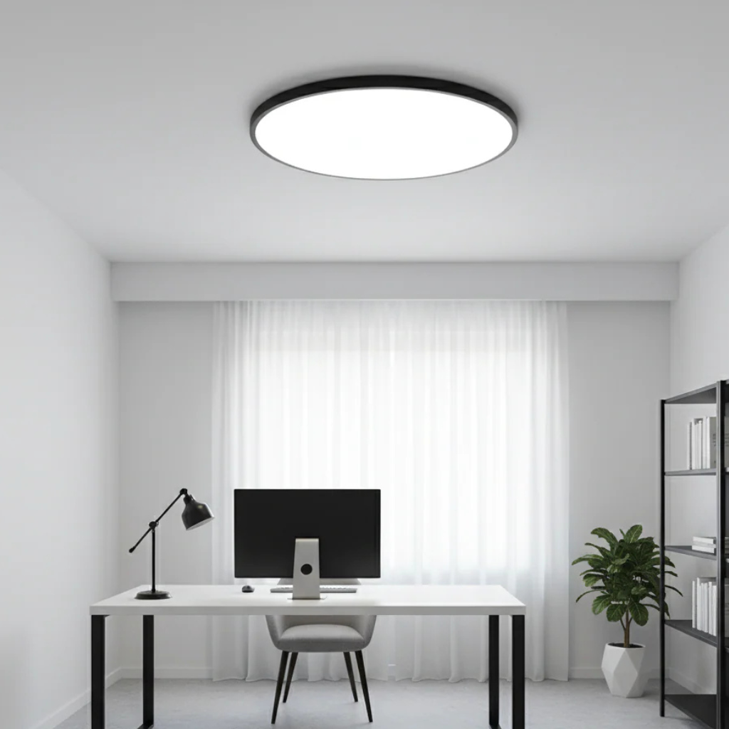 Energy-Efficient LED Flush Mount Ceiling Light