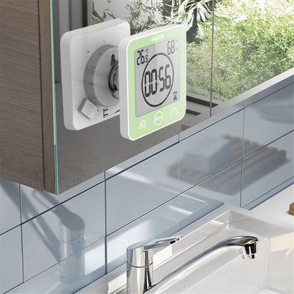 Skanto | Waterproof Digital Shower Clock with Suction Cup Mount - Perfect for Timing Showers and Bathing Activities