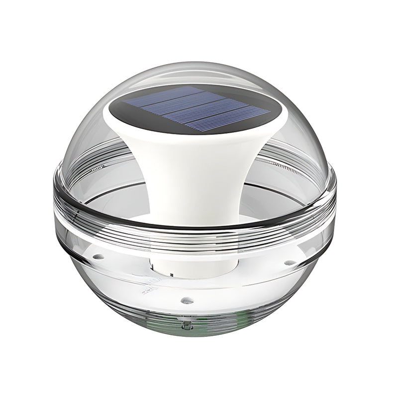 Round Intelligent Light Control RGB Dimmable Floating Solar Pool Lights | Kalsten