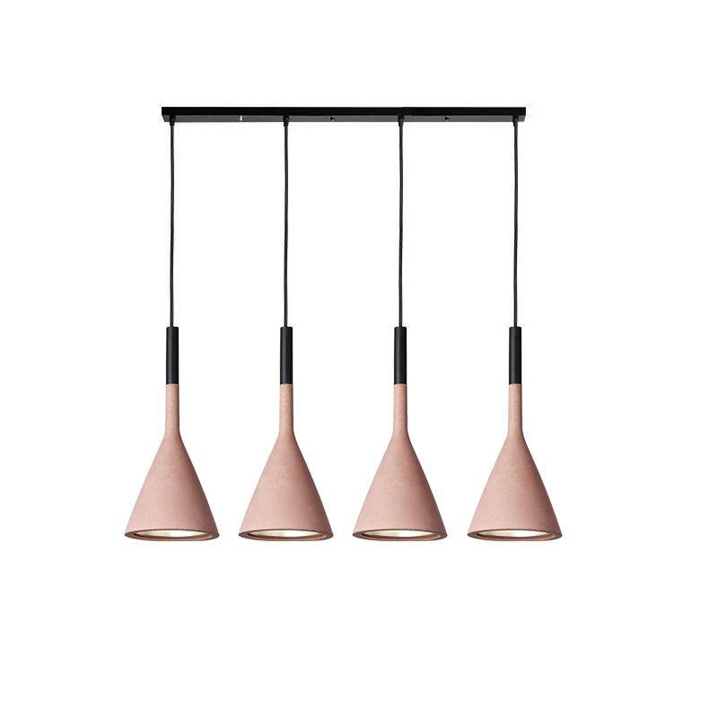 Conical Concrete Drop light Pendant Light | Kalsten
