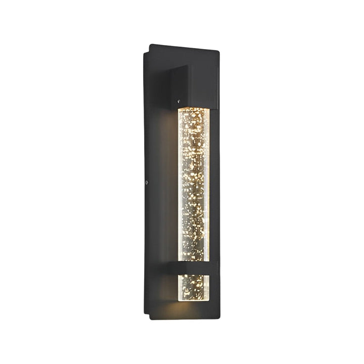 11.8 Inch Waterproof Hardwired Bubbles Glass Outdoor Wall Light | Kalsten