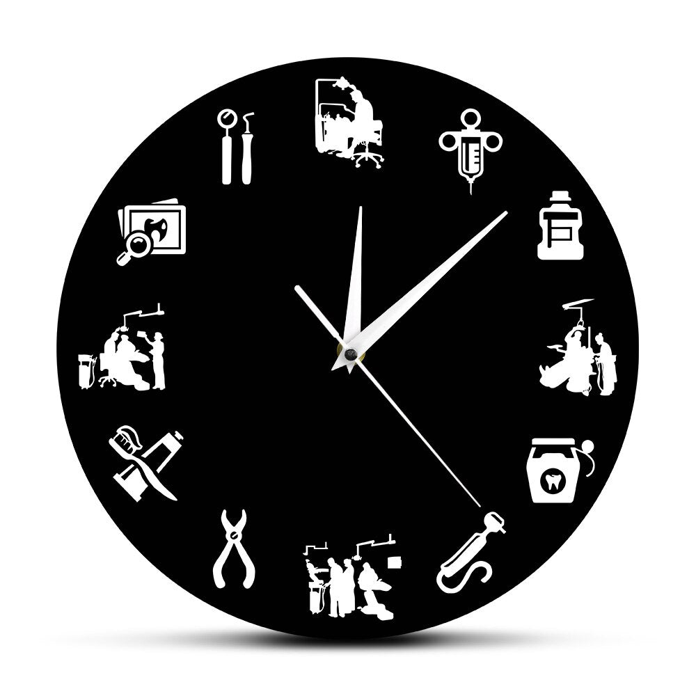 Stylish Dental - Design Wall Clock for a Modern Interior Kalsten