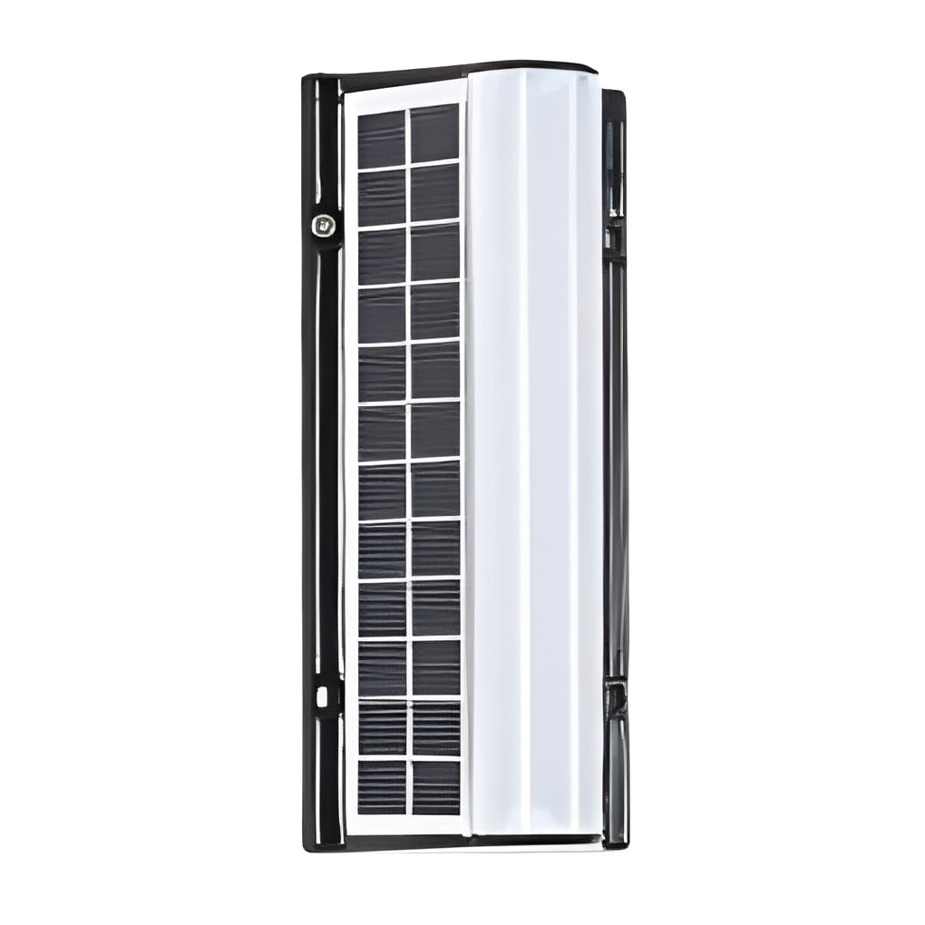 Long Acrylic LED Solar Outdoor Wall Light Waterproof Linear Wall Mounted Lighting | Kalsten