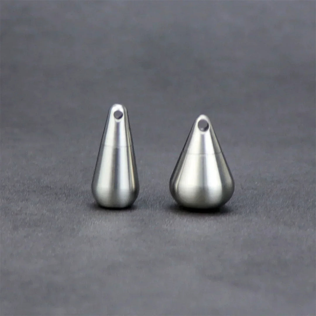 Kalsten | Titanium Droplet Mini Pill Box - Waterproof Travel Case