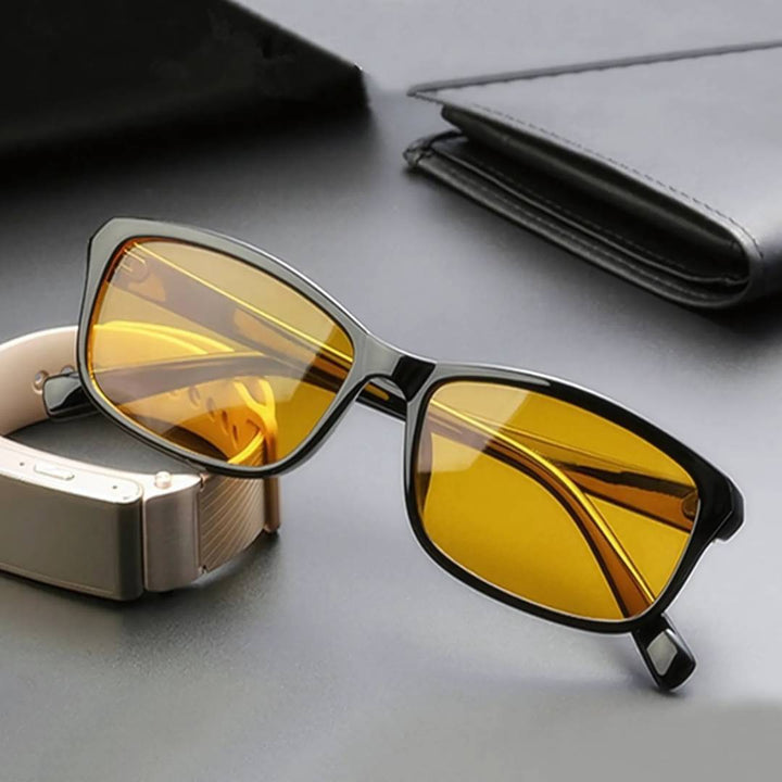 VisionGuard Blue Light Glasses | Eye Strain Relief - Sleep Improvement - Computer screen glasses - Anti-Reflective Coating Kalsten
