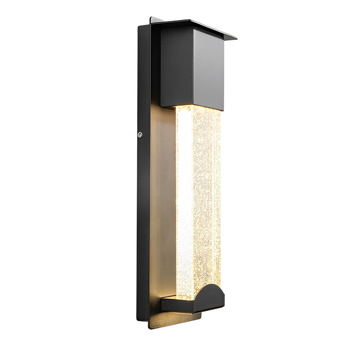 Minimalist Crystal Bubble Glass Waterproof LED Motion Sensor Wall Lamp | Kalsten