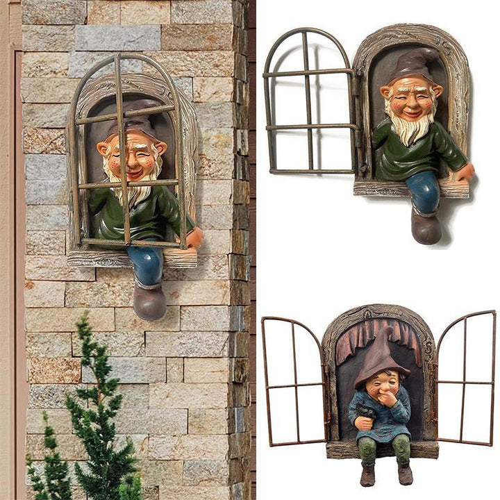 Gnome Figurine Garden Decor | Kalsten