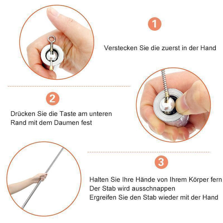 Portable Metal Self-Defence & Magic Rod
