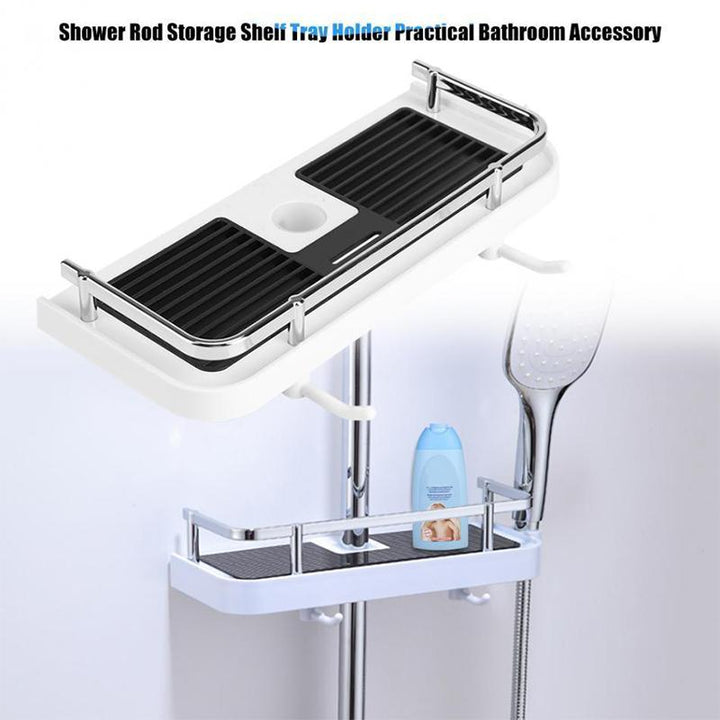 Multifunctional shower shelf without drilling | Kalsten