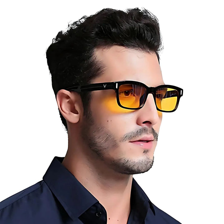 EyeShield Pro Blue Light Blocking Computer Glasses | With UV Protection - Reduces Eye Strain - Improves Sleep Quality - Relieves Eye Fatigue Kalsten