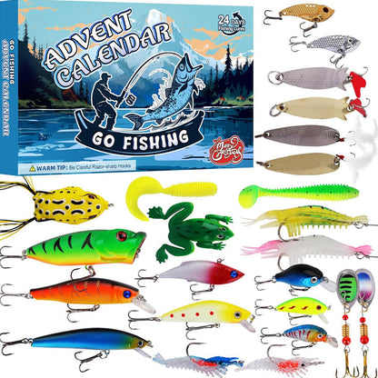 24-Day Fishing Rod Advent Calendar