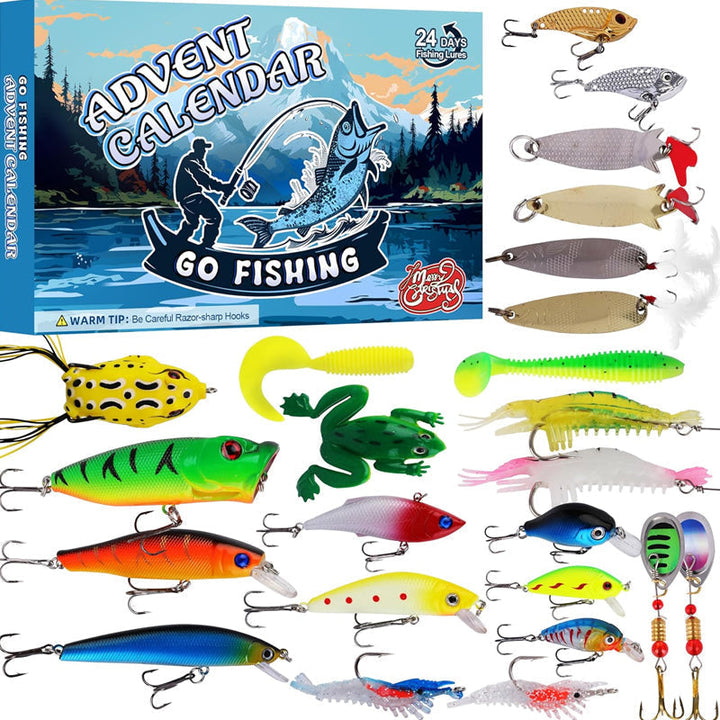 24-Day Fishing Rod Advent Calendar