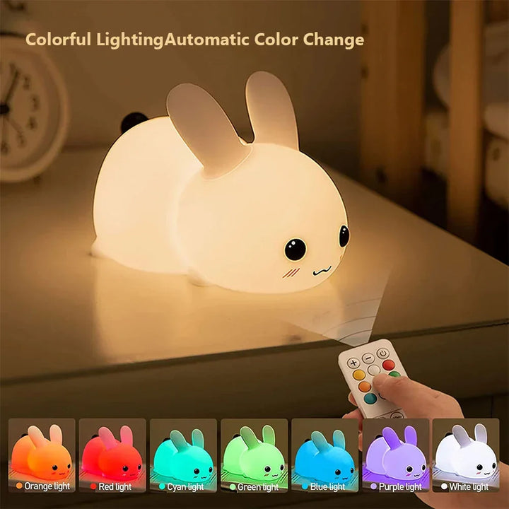 Cute Rabbit Night Light - BunnyGlow | Kalsten