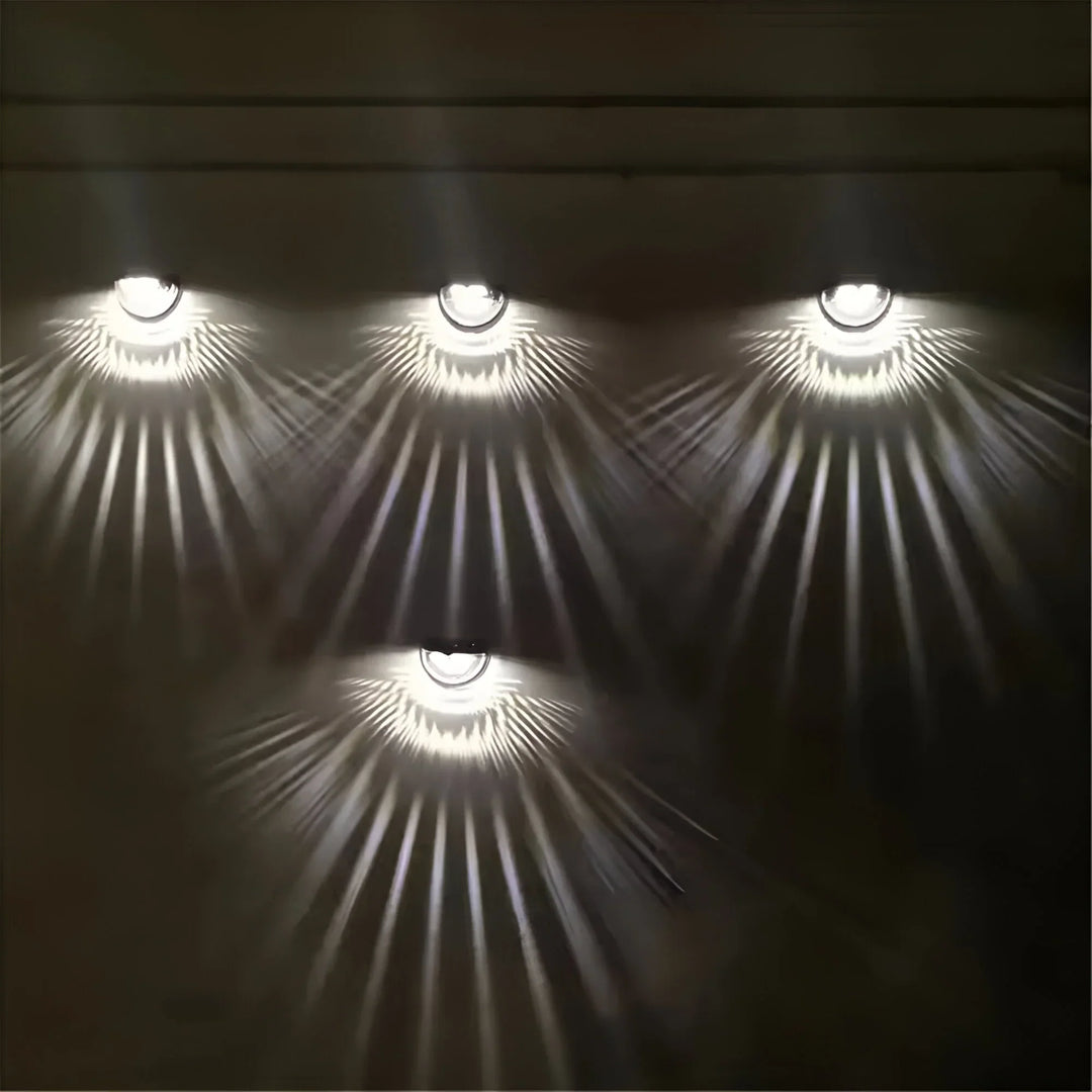 Solar Garden Wall Lamp