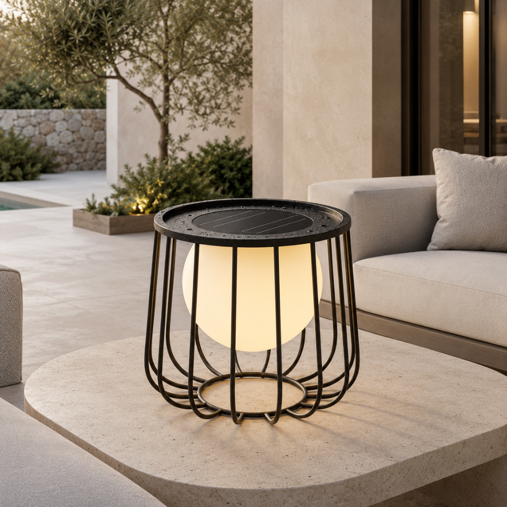 Dimmable IP65 Solar Outdoor Lantern