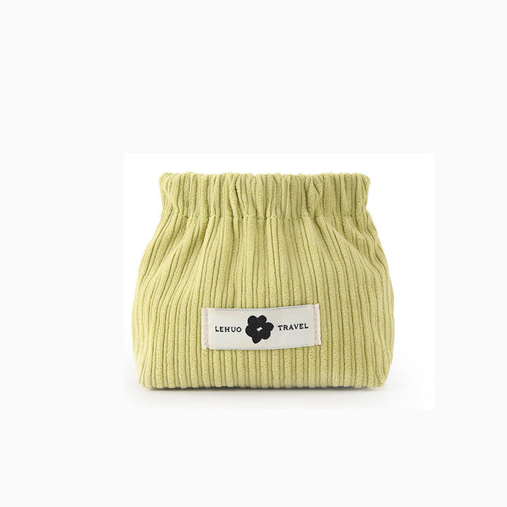Corduroy elastic tie organizer | Kalsten